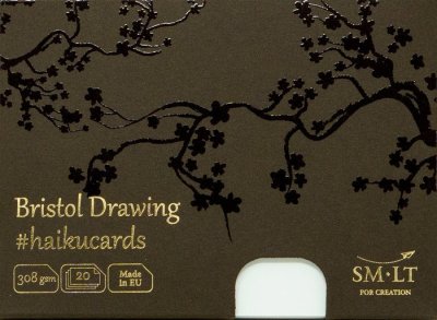 SMLT art Karty v krabičce #haikucards, Bristol, 147x106mm, 20 listů, 308g/m2